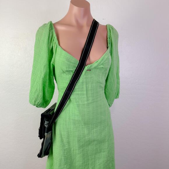 Mudd Messenger Sling Crossbody Bag Cosmetic Organizer Gray Black 90s Y2K Vintage - Picture 6 of 12